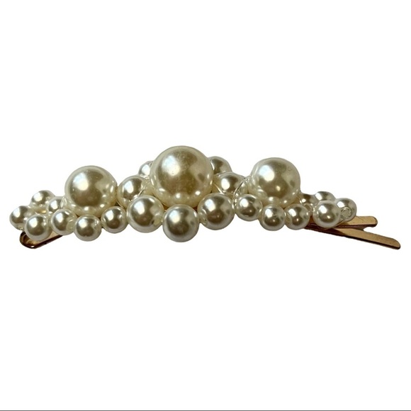 Pearl Bubbles Barrette - Picture 4 of 7